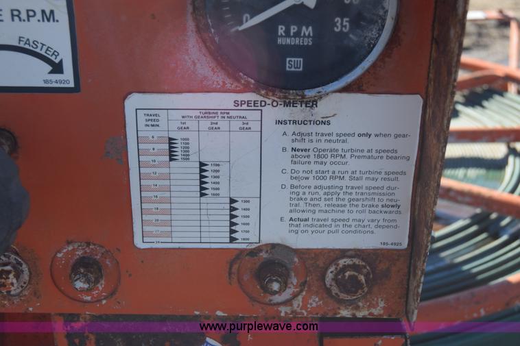 image for item L1032 Water Winch 1400M traveling irrigator