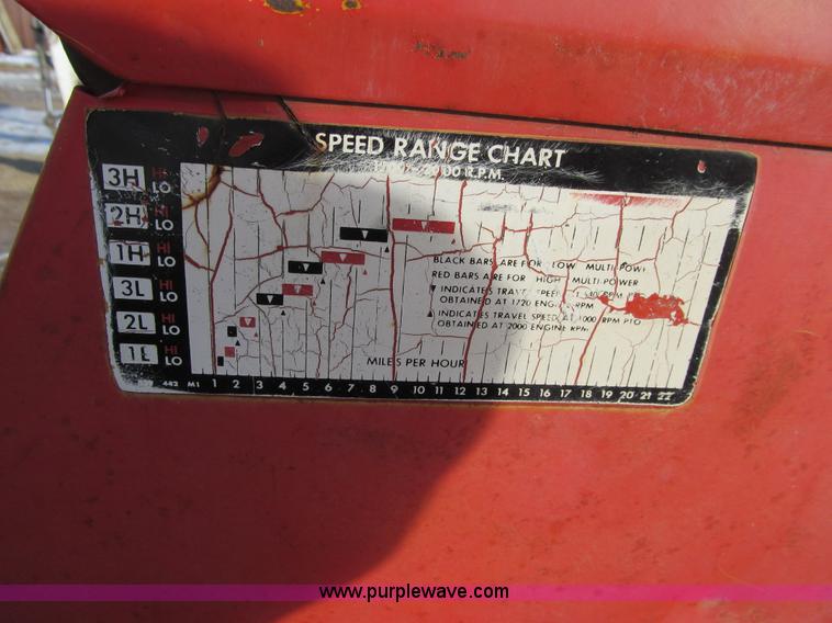 image for item L1843 1977 Massey-Ferguson 285 tractor