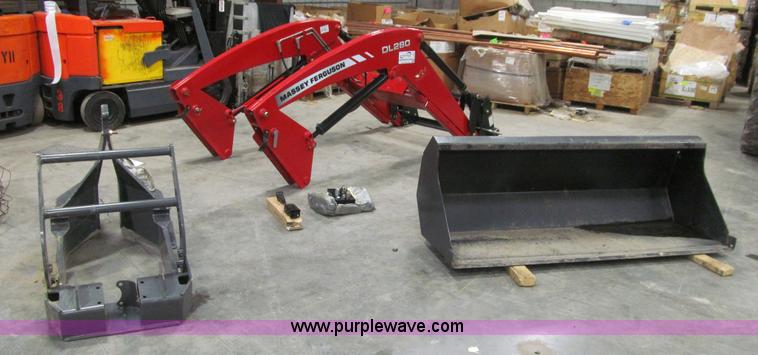 image for item L1968 Massey-Ferguson DL280 loader assembly