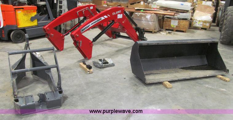 image for item L1968 Massey-Ferguson DL280 loader assembly