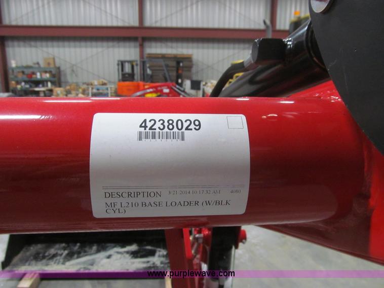 image for item L1969 Massey-Ferguson L210 loader assembly