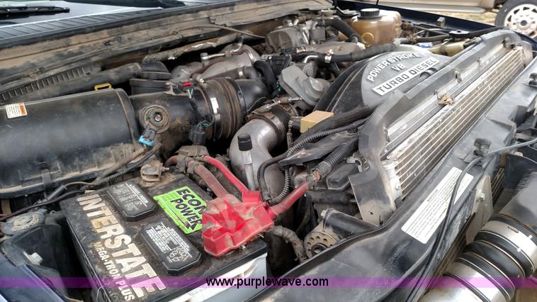 image for item L6037 2008 Ford F450 Super Duty Lariat King Ranch Crew Cab flatbed truck