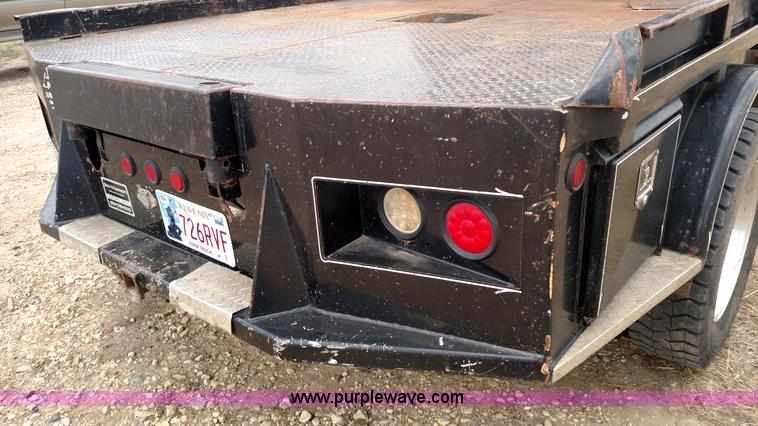 image for item L6037 2008 Ford F450 Super Duty Lariat King Ranch Crew Cab flatbed truck