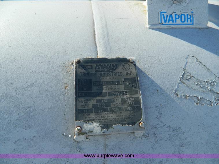 image for item L7273 Anhydrous ammonia nurse tank