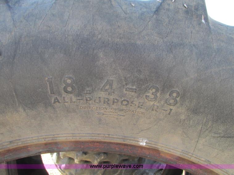 image for item N9315 (2) Titan 18.4-38 tires