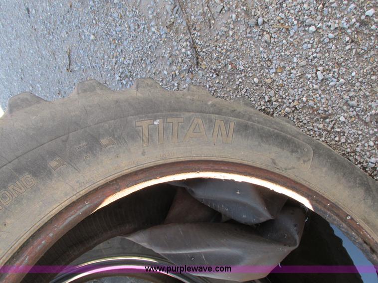 image for item N9315 (2) Titan 18.4-38 tires