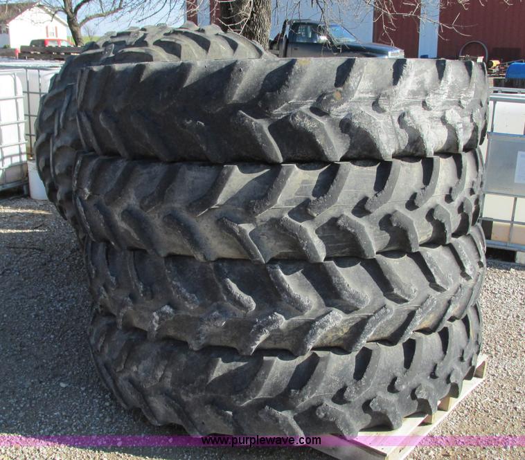 image for item N9316 (4) Goodyear 380/90R46 tires
