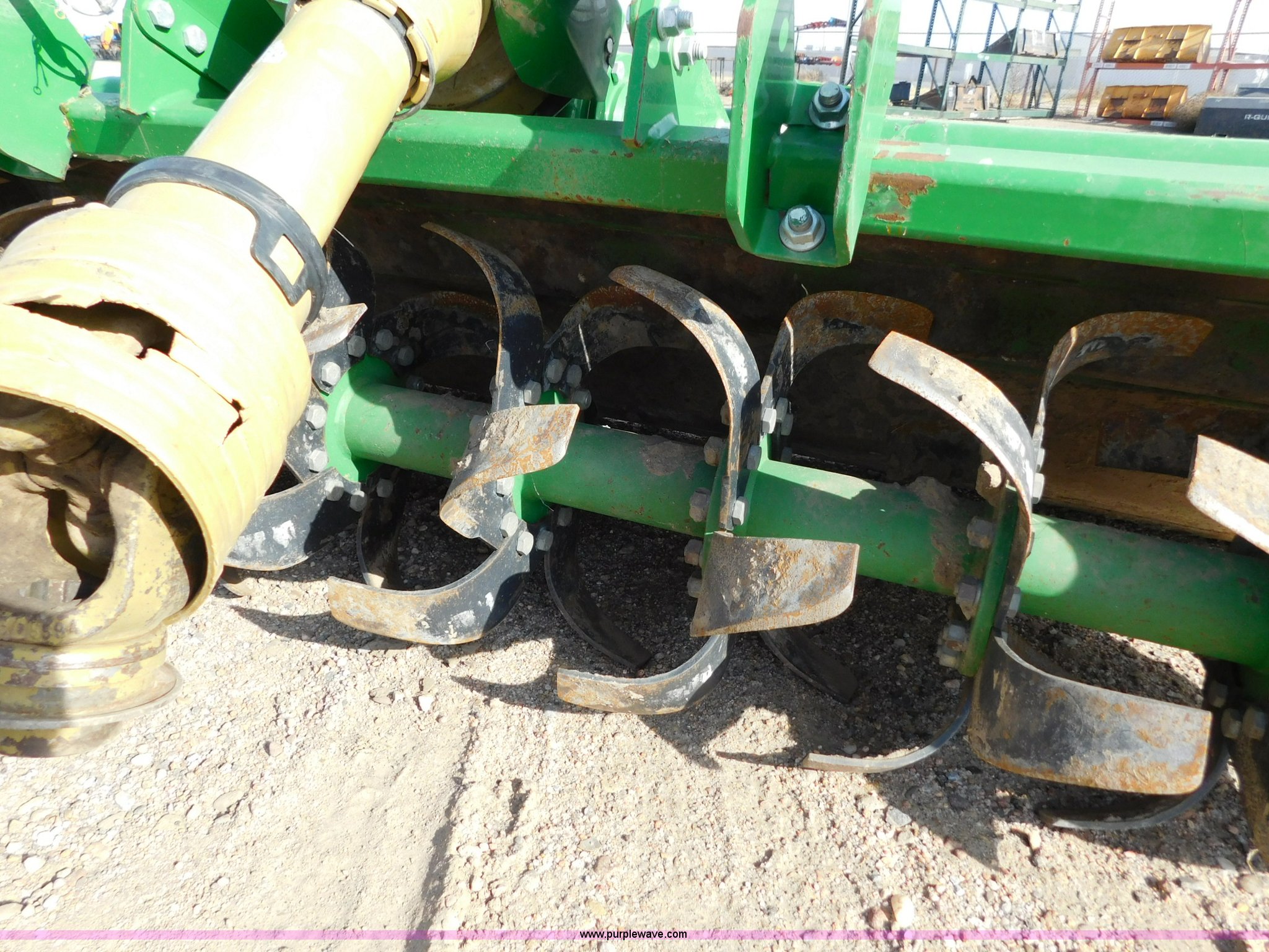 John Deere 665 rotary tiller in Garden City, KS Item AW9361 sold Purple Wave