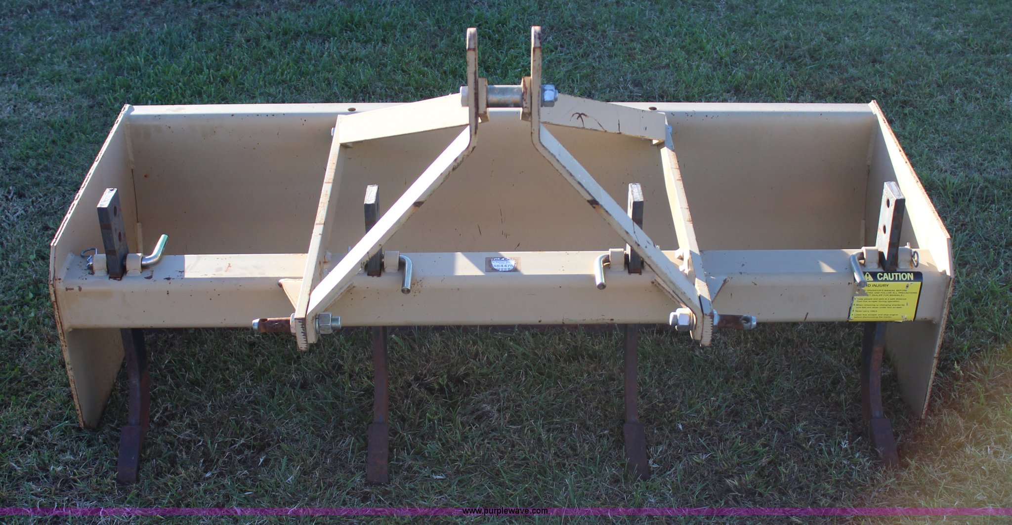 Land Pride BB1560 box blade in Mounds, OK Item J7721 sold Purple Wave