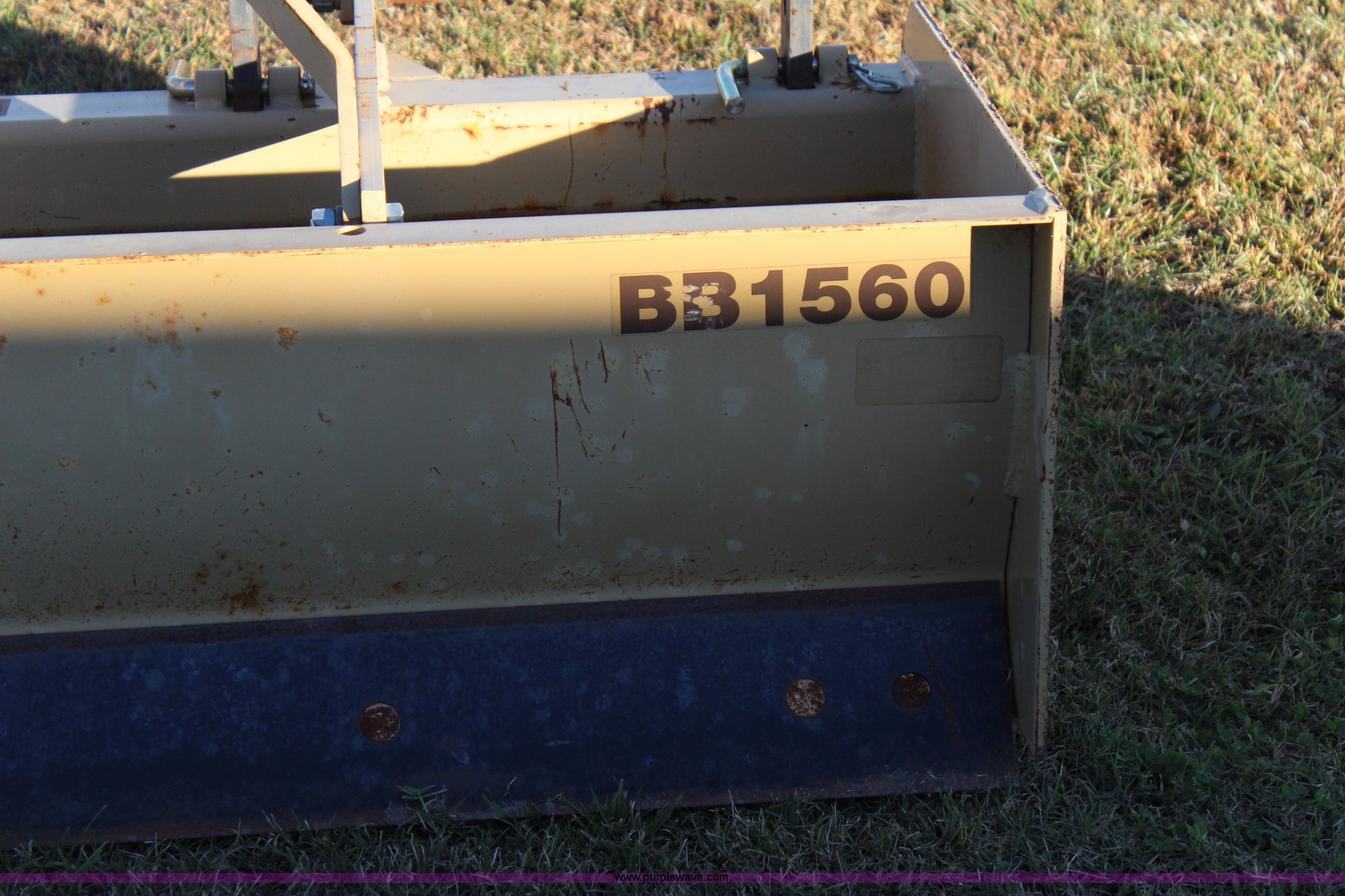 Land Pride BB1560 box blade in Mounds, OK Item J7721 sold Purple Wave