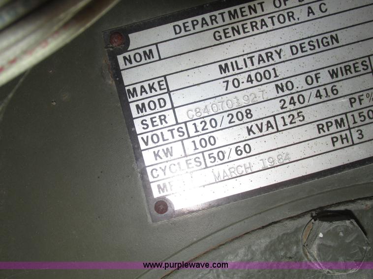 image for item AV9033 1984 Caterpillar 3306 turbo diesel engine