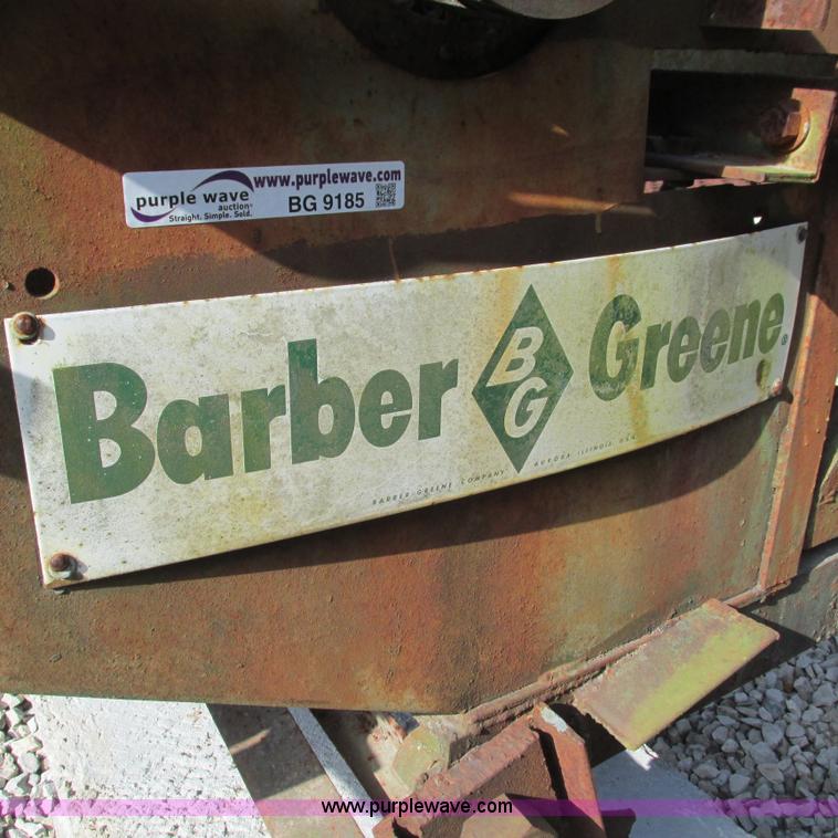 image for item BG9185 Barber Greene conveyor
