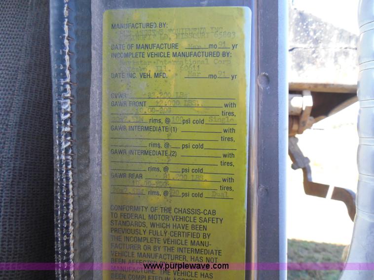 image for item BH9450 1991 International 4900 dump truck