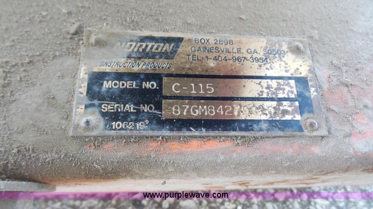 image for item BL9318 Norton Clipper concrete saw