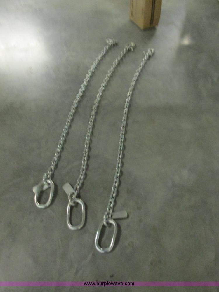 image for item BS9946 (3) safety chains with hooks