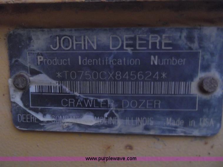 image for item E1238 1998 John Deere 750C LGP Series I dozer