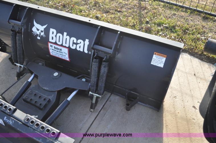 2012 Bobcat snow plow blade in Windsor, CO Item G7023 sold Purple Wave