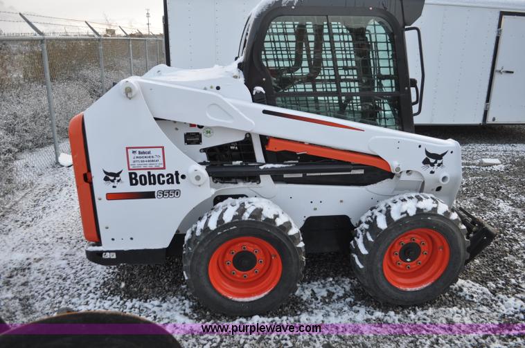 image for item G7039 2013 Bobcat S550 skid steer