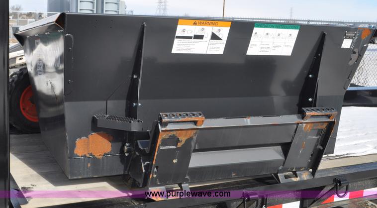 image for item G7046 Bobcat 25 skid steer dump hopper