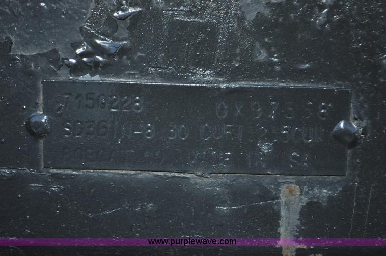 image for item G7058 Bobcat excavator bucket