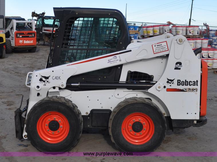 image for item G7077 2014 Bobcat S630 skid steer