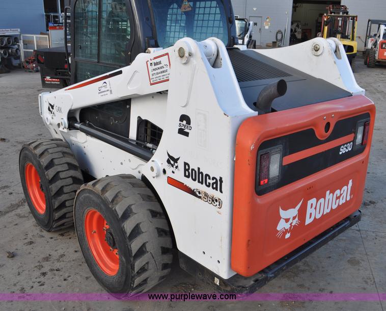 image for item G7077 2014 Bobcat S630 skid steer