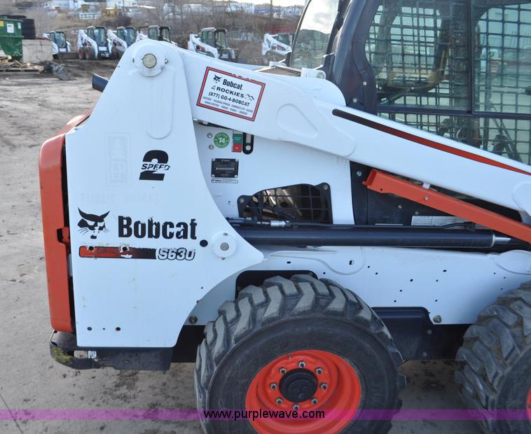 image for item G7077 2014 Bobcat S630 skid steer