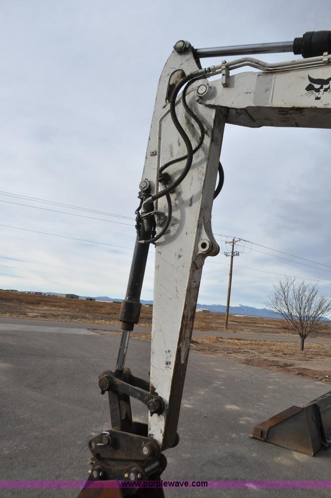 image for item G7086 2010 Bobcat E80 compact excavator