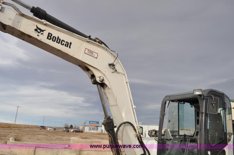 image for item G7086 2010 Bobcat E80 compact excavator