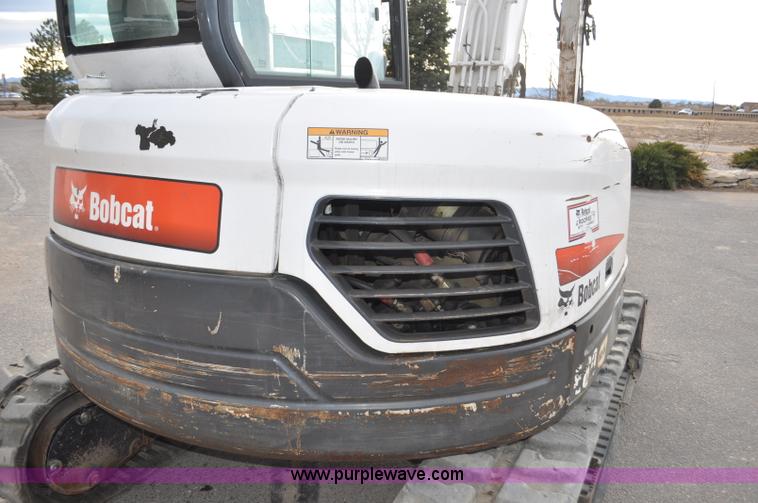 image for item G7086 2010 Bobcat E80 compact excavator