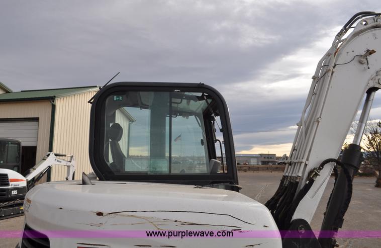 image for item G7086 2010 Bobcat E80 compact excavator