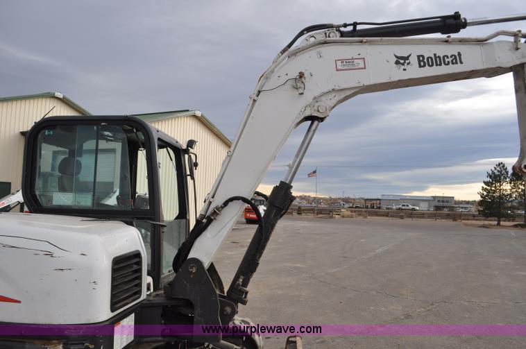 image for item G7086 2010 Bobcat E80 compact excavator