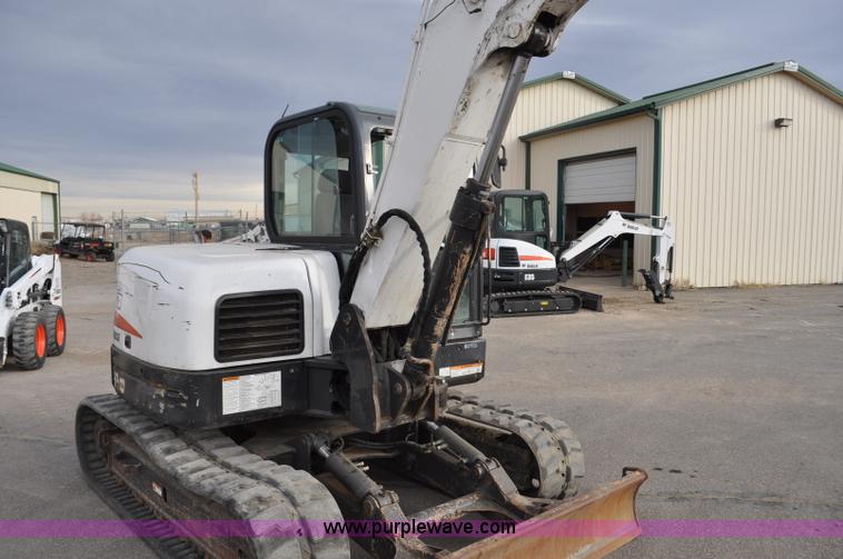 image for item G7086 2010 Bobcat E80 compact excavator