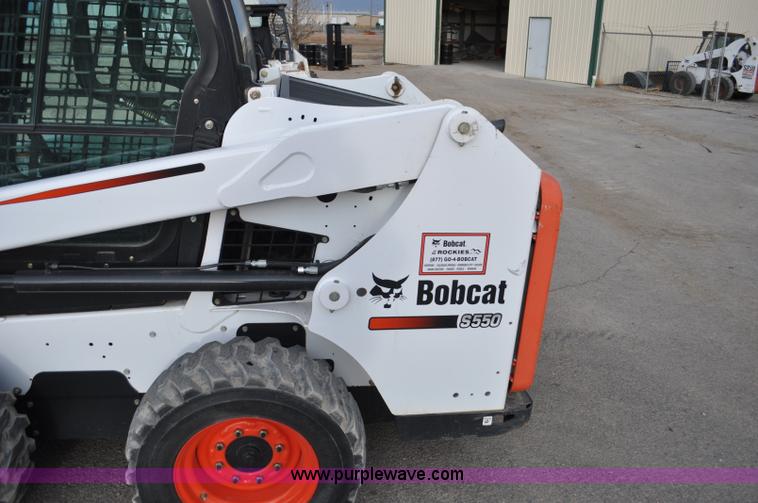 image for item G7088 2014 Bobcat S550 skid steer