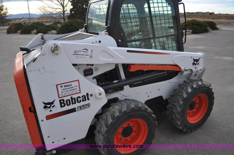image for item G7088 2014 Bobcat S550 skid steer