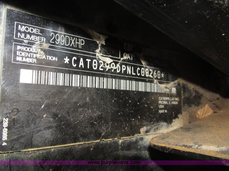 image for item H1004 2012 Caterpillar 299D XHP skid steer