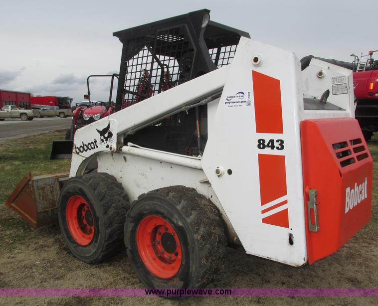 image for item H1005 Bobcat 843 skid steer