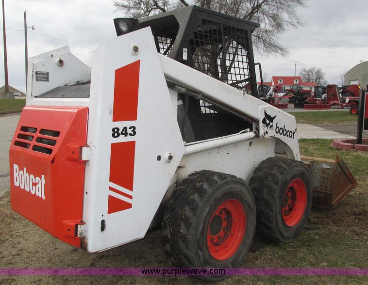image for item H1005 Bobcat 843 skid steer