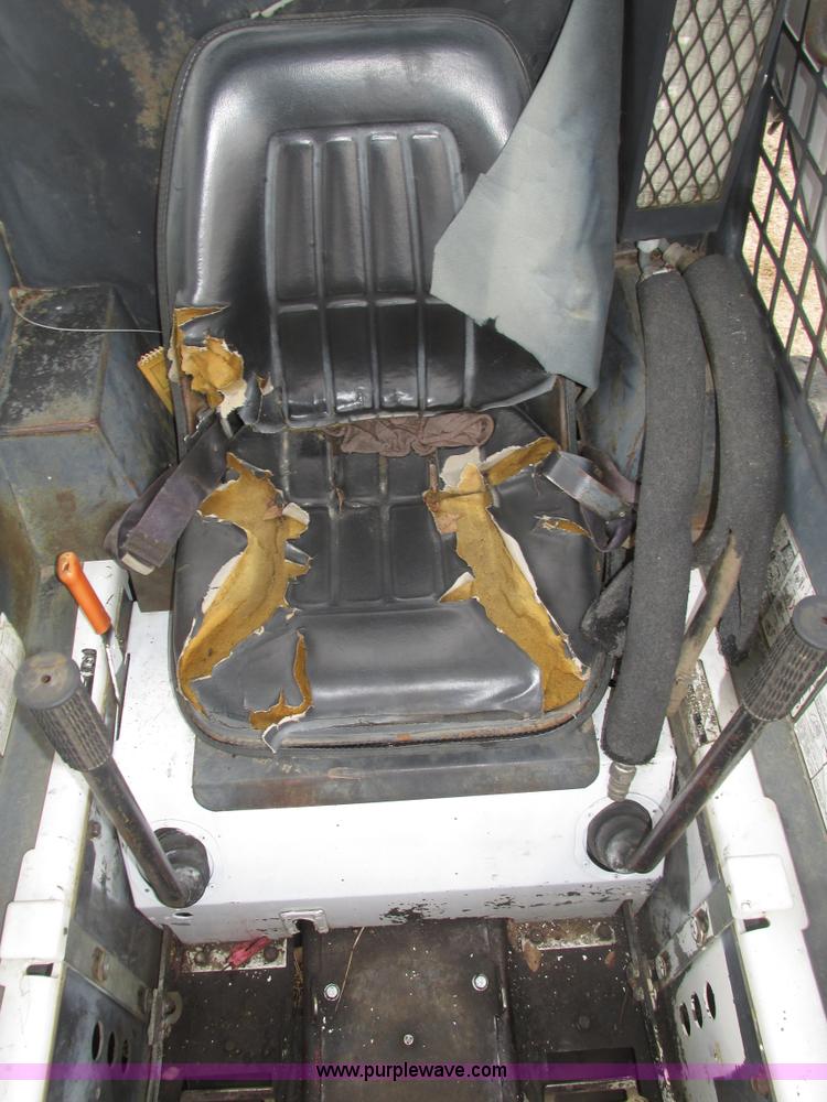 image for item H1005 Bobcat 843 skid steer