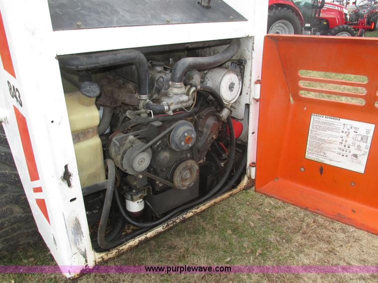 image for item H1005 Bobcat 843 skid steer