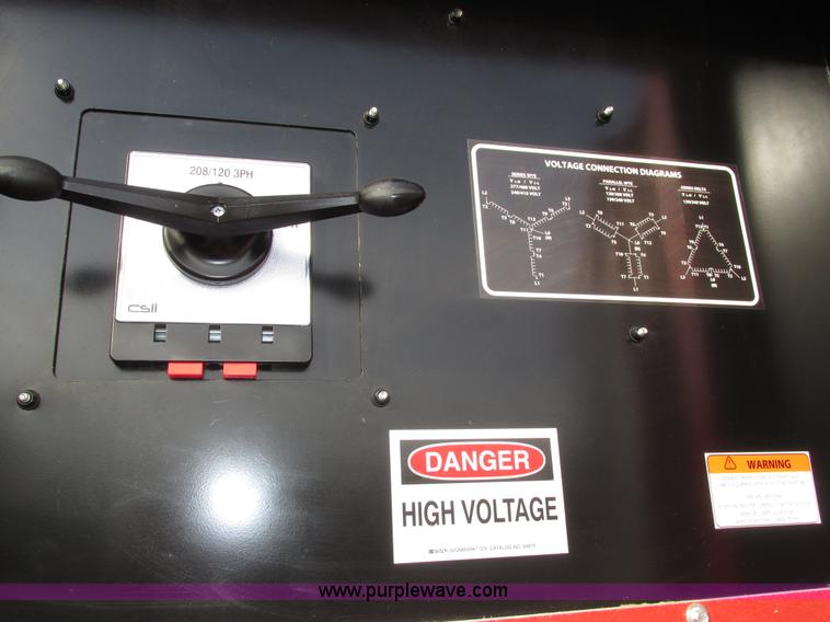 image for item H1052 2006 Baldor TS250T generator