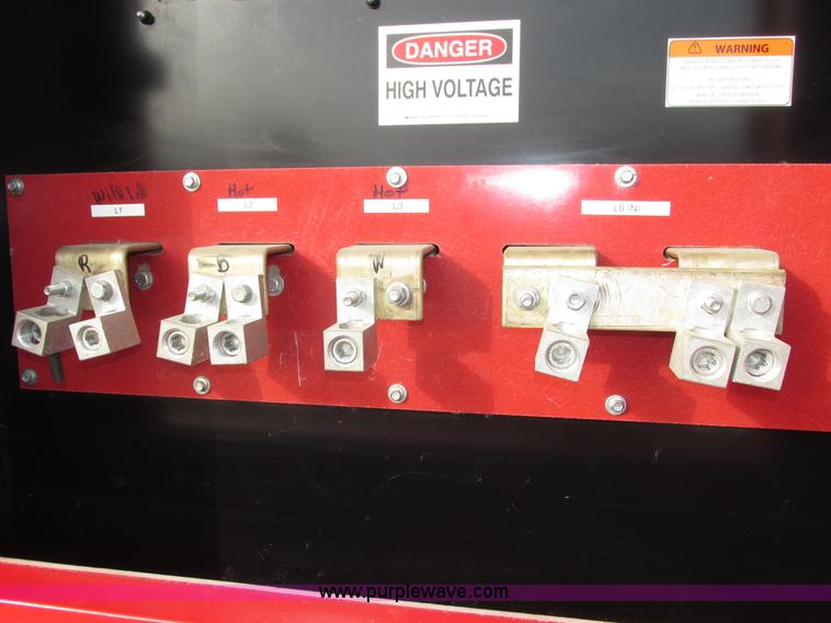 image for item H1052 2006 Baldor TS250T generator