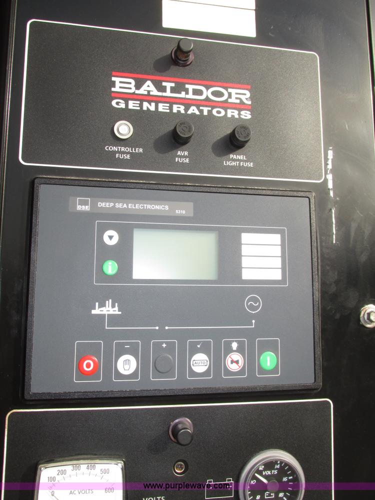 image for item H1052 2006 Baldor TS250T generator