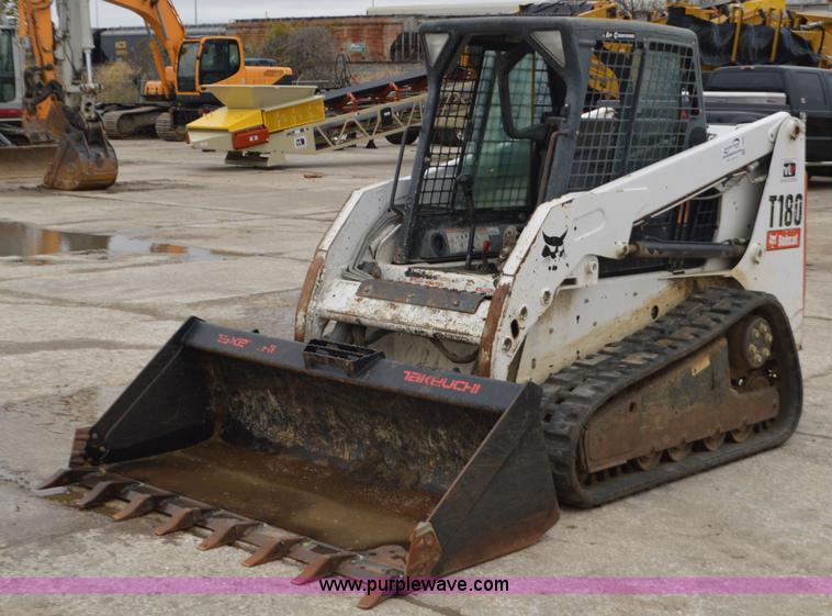 image for item I6269 2009 Bobcat T180 skid steer