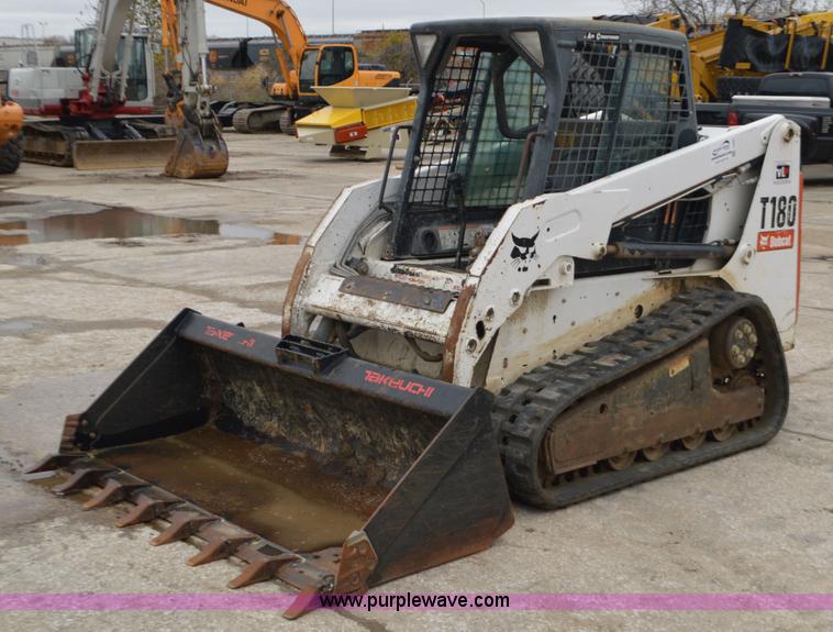 image for item I6269 2009 Bobcat T180 skid steer