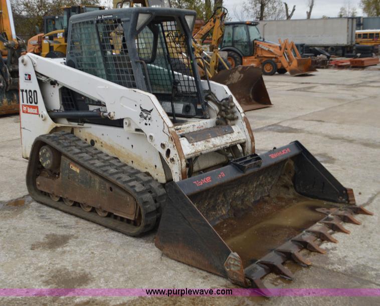 image for item I6269 2009 Bobcat T180 skid steer