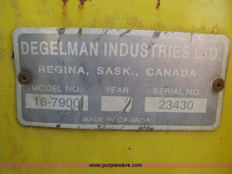 image for item J2982 Degelman 7900 six-way dozer blade