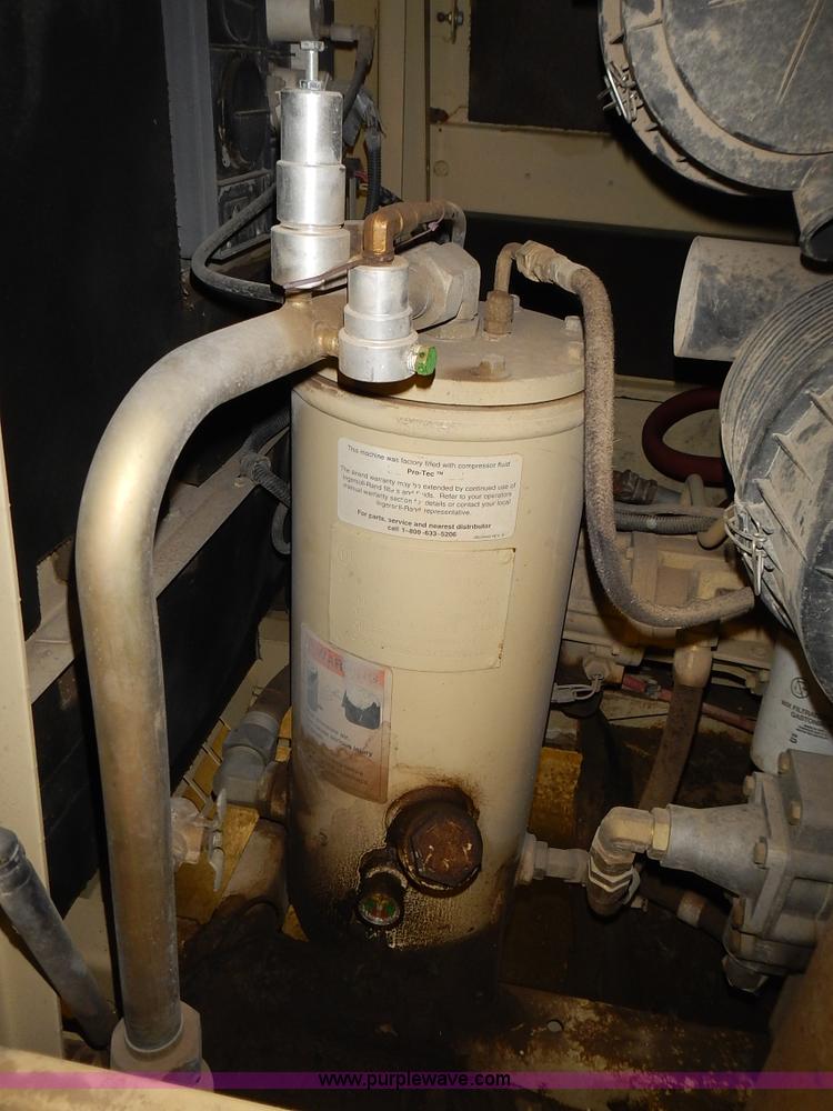 1999 Ingersoll Rand 185 air compressor in Lawrence, KS Item J4501