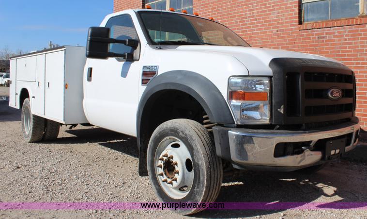 image for item J4531 2008 Ford F450 Super Duty XL utility truck