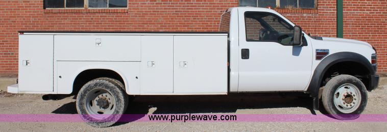 image for item J4531 2008 Ford F450 Super Duty XL utility truck